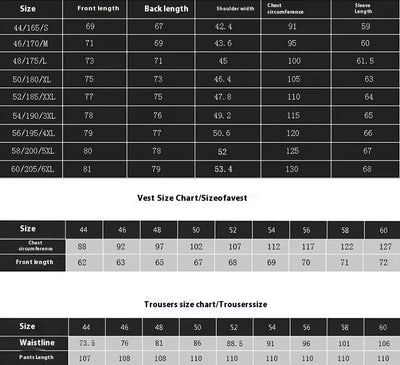 Traje Slim Fit de Tres Piezas para Hombre - Image 7