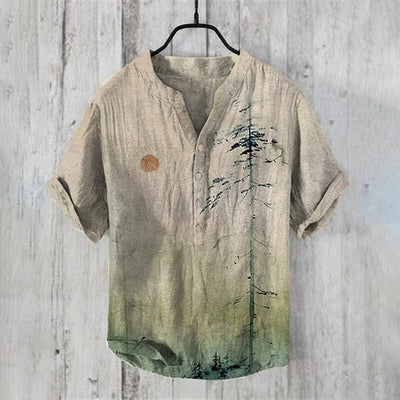 Camisas de Verano para Hombre Estilo Trendy Tres Botones - Image 15