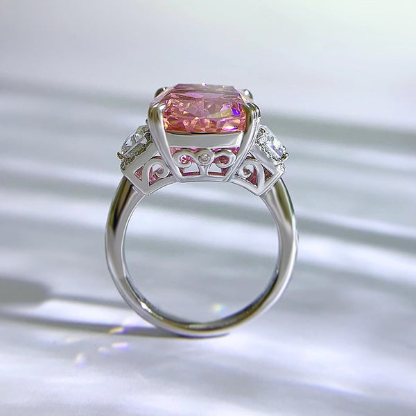 Anillo de Diamante de Alto Carbono para Mujer
