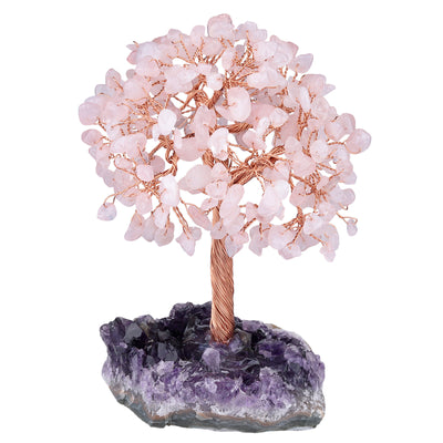 Árbol de Amatista Natural con Base de Grava - Ornamento Artesanal - Image 11