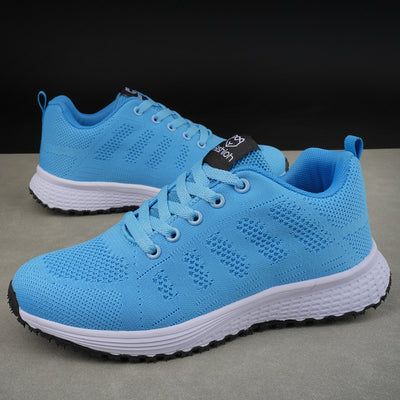 Tenis Deportivos Talla Grande Primavera-Otoño con Malla Transpirable para Mujer - Image 13