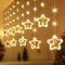 Warm White Ring Snowflake European Round Plug