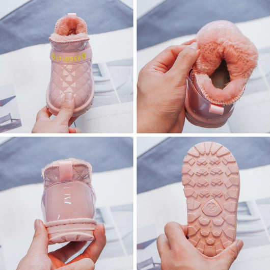 Botas de Nieve para Niñas con Forro Térmico Impermeable - Image 2