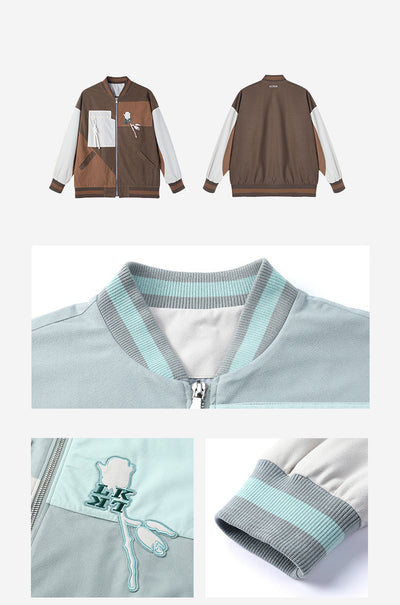Chaquetas de Pareja a Juego con Costuras en Contraste - Image 10