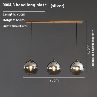 Lámpara Colgante de Cristal para Dormitorio y Sala de Estar - Image 17