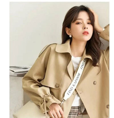 Abrigo Trench Oversized Estilo Coreano con Corte Suelto - Image 9