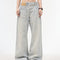 Jeans Retro Holgados Lavados en Tonos Claros para Mujer