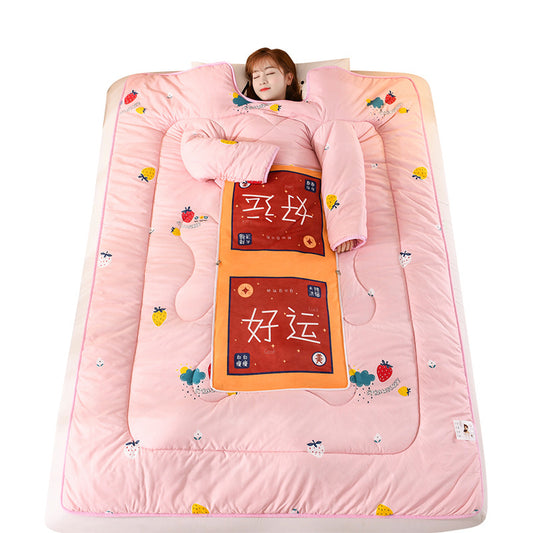 Edredón Grueso Tipo Almohada con Mangas - Quilt Perezoso para Dormitorio - Image 2
