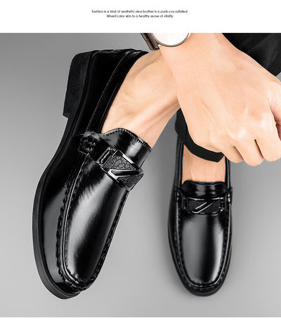 Zapatos de Cuero Ejecutivo con Plantilla Elevadora de Altura en Cuero Genuino - Image 20