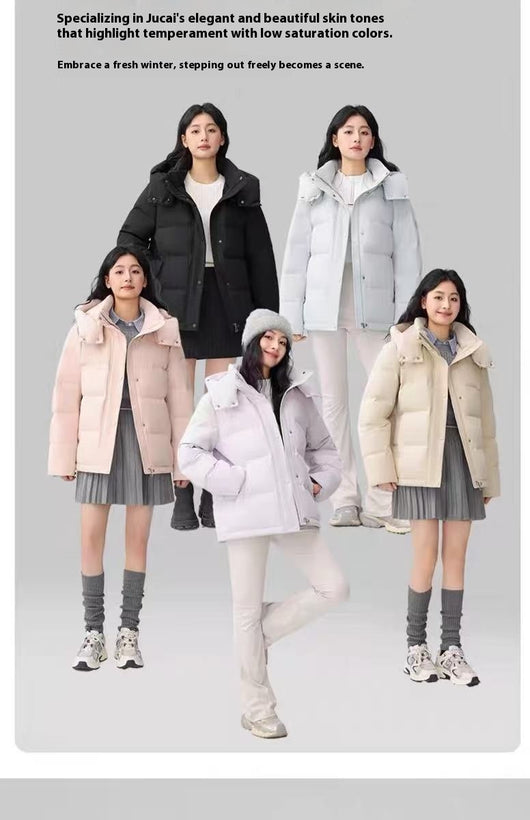 Chaqueta Corta de Algodón con Gorro Desmontable - Image 11