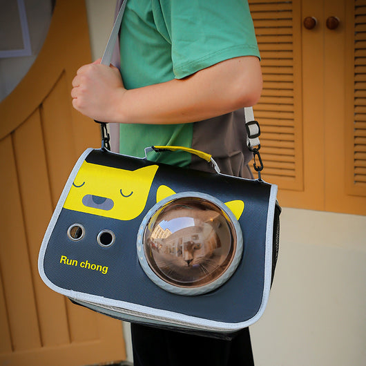 Bolsa Transportadora Transparente para Gatos - Portátil y Segura - Image 2