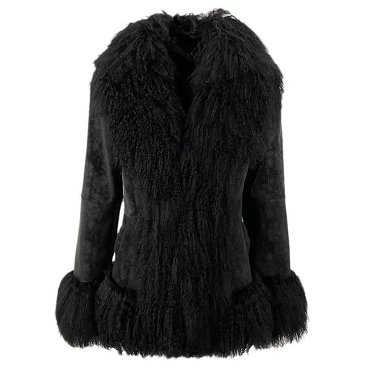 Chaqueta de Lana Gruesa con Acabado Ante - Image 6