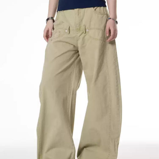Overol Retro Holgado con Múltiples Bolsillos para Mujer - Image 11