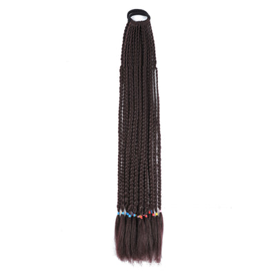 Peluca de Coleta Trenzada 24 Pulgadas 50g - Estilo Dreads - Image 6