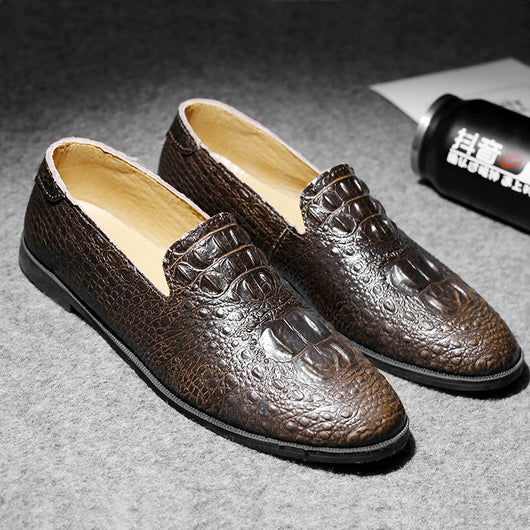 Zapatos Casuales de Cuero Negro Estilo Coreano - Versátiles y Modernos - Image 7