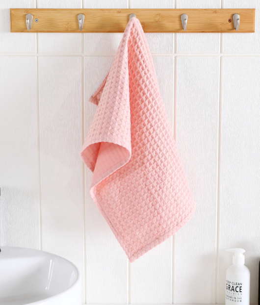 Toalla de Baño de Algodón Puro Textura Waffle - Súper Absorbente y Secado Rápido - Image 19