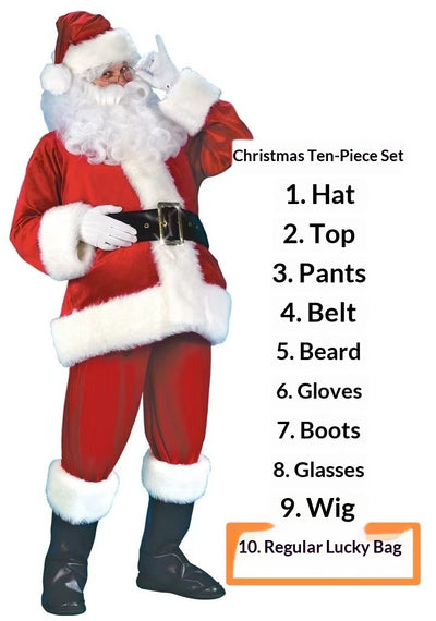 Disfraz de Papá Noel Clásico Talla Grande y Reforzado - Image 11