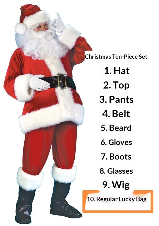 Disfraz de Papá Noel Clásico Talla Grande y Reforzado - Image 11