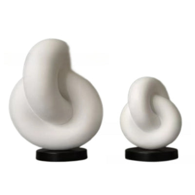 Adornos de Resina Minimalista con Nudo Creativo