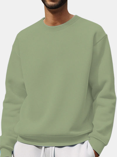 Sudadera de Cuello Redondo en Terciopelo con Manga Larga - Image 10