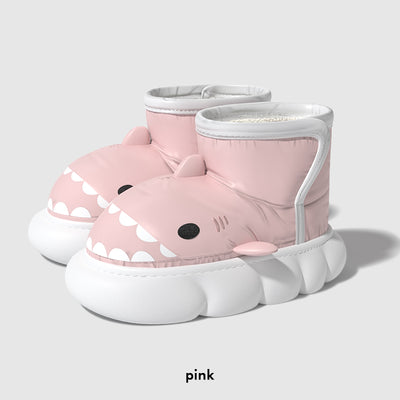 Zapatillas de Pareja Cálidas con Suela Gruesa y Diseño Infantil - Image 3
