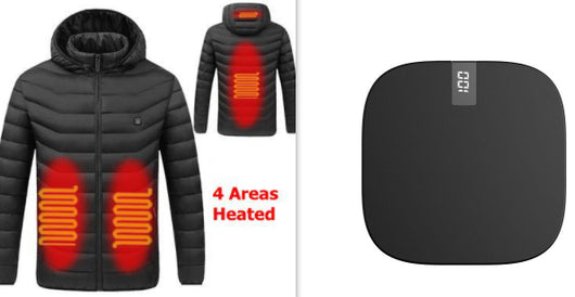 Chaqueta Calefactable Inteligente para Hombre con Carga USB - Image 6