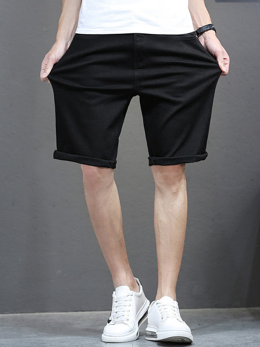 Pantalones Casuales de Tela Elástica con Cintura Ajustable para Hombre - Image 10