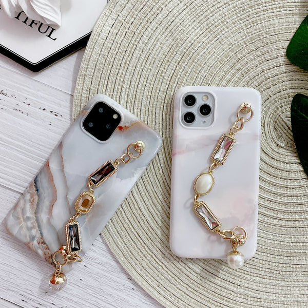 Funda Protectora de Jade Agrietado con Cristales - Antigolpes Completa