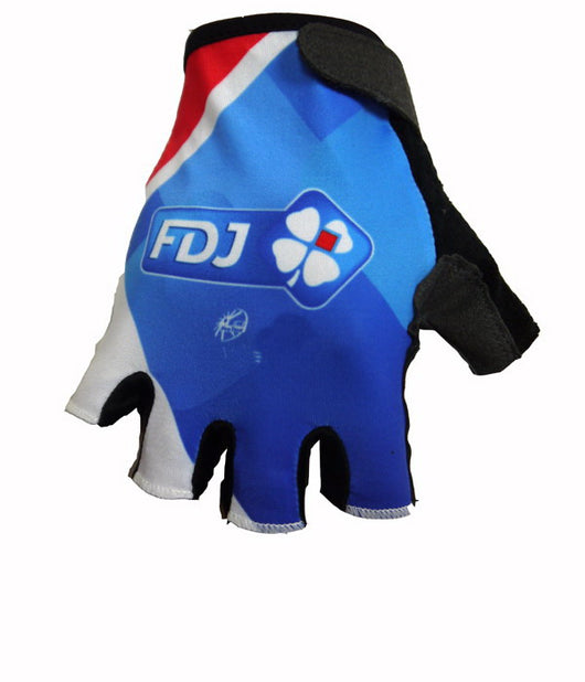 Guantes de Ciclismo FDJ Tour De France Dedos Cortos - Image 3