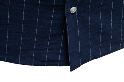 Camisa Cubana de Rayas en Algodón para Hombre - Image 19