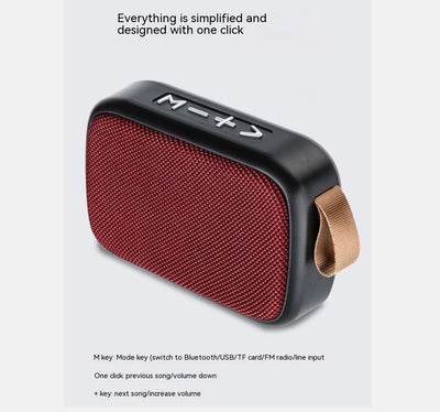 Parlante Portátil Bluetooth G2 con Sonido Outdoor de Alta Potencia - Image 5