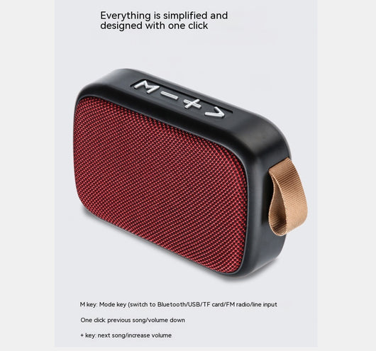 Parlante Portátil Bluetooth G2 con Sonido Outdoor de Alta Potencia - Image 5