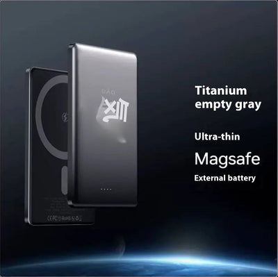 Batería Portátil Magnética Ultra Delgada 8mm Aleación - Image 6