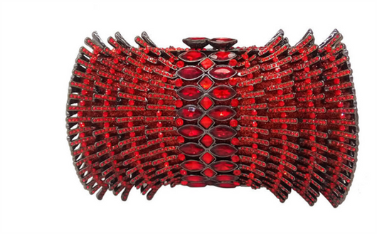 Cartera Clutch Vacía con Diamantes - Estuche Rígido de Lujo - Image 31