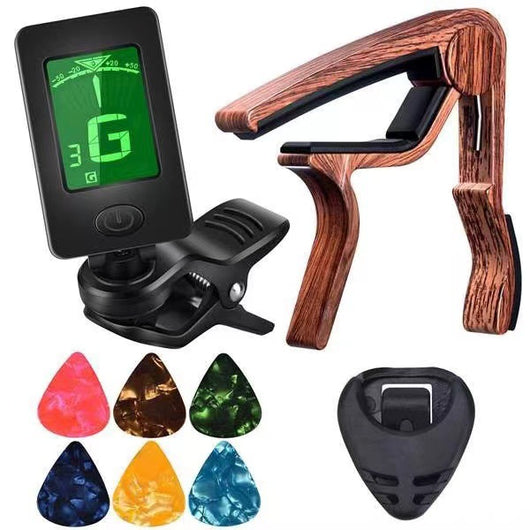 Cejilla Metálica Portátil para Guitarra - Afinador de Trastes - Image 12