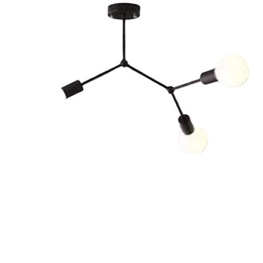 Lámpara de Techo Minimalista de Hierro para Dormitorio y Sala - Image 4