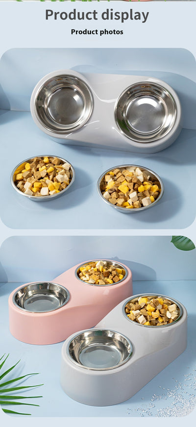 Comedero Separado para Gatos en Acero Inoxidable - Image 13