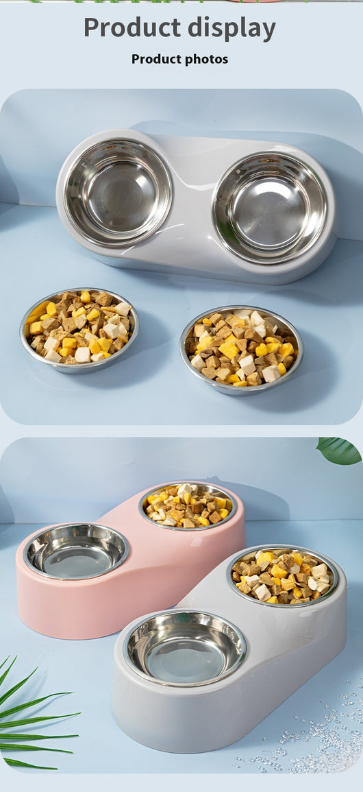 Comedero Separado para Gatos en Acero Inoxidable - Image 13