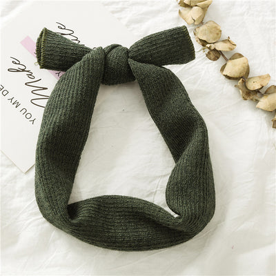 Diadema Turbante Conejo con Nudo para Niñas - Banda Elástica para Cabello - Image 7
