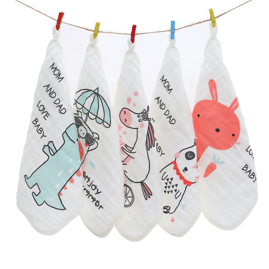 Toalla de Gasa de Algodón de Seis Capas para Bebés y Niños - Image 13
