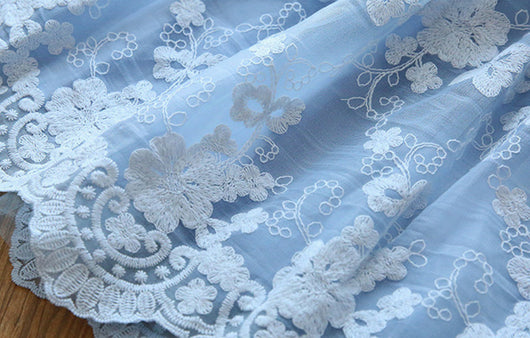Vestido Princesa de Encaje Manga Corta Primavera Otoño - Image 12