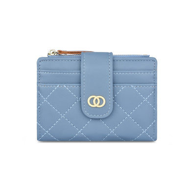 Billetera Compacta Bordada para Mujer con Múltiples Compartimentos - Image 6