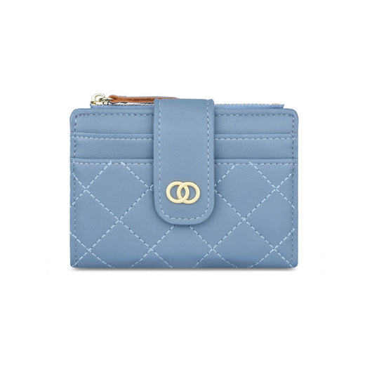 Billetera Compacta Bordada para Mujer con Múltiples Compartimentos - Image 6
