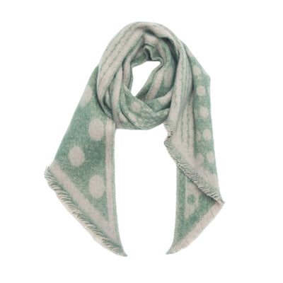 Bufanda Circular Térmica para Mujer - Cuello Cálido Otoño Invierno con Diseño Jacquard - Image 12