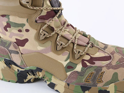 Botas de Senderismo Camufladas Altas para Hombre con Aislamiento Térmico - Image 10