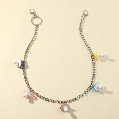 Cadena Corporal Multicapa de Resina con Setas del Amor para Mujer - Image 23