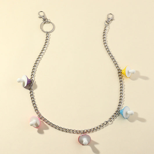 Cadena Corporal Multicapa de Resina con Setas del Amor para Mujer - Image 23