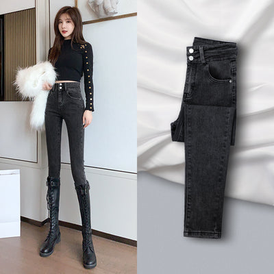 Jeans Talle Alto Elástico para Mujer - Silueta Estilizada y Cómoda - Image 4