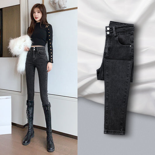 Jeans Talle Alto Elástico para Mujer - Silueta Estilizada y Cómoda - Image 4