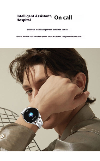 Reloj Inteligente Ultra Delgado 1.43" con Monitor Cardíaco, Oxígeno en Sangre y Llamadas Bluetooth - Image 24
